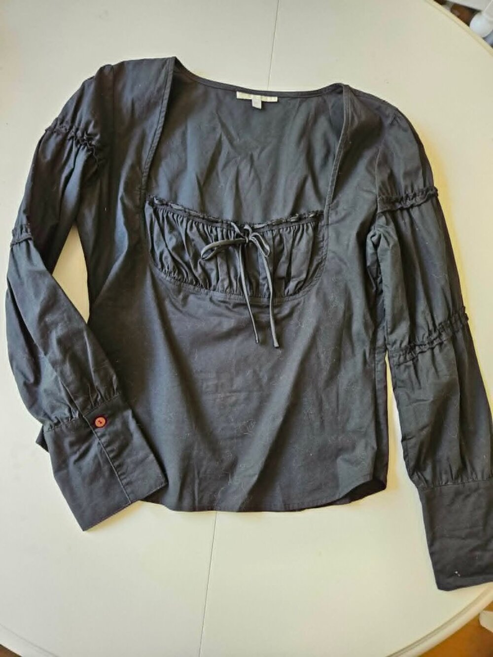 Design History, Peasant Blouse Sz M New w/o tags